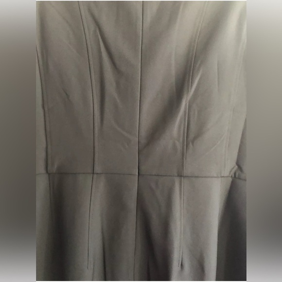 58. Mynt 1792 Women’s Dress Blk Polyester Vneck S/ Slv Sheath Dress Size 22 NWT - Picture 5 of 6